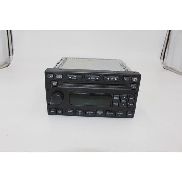 Ford OEM single CD MP3 AM/FM RADIO SAT Escape Ranger F250 F350 Econoline 99-08 - Picture 1 of 6